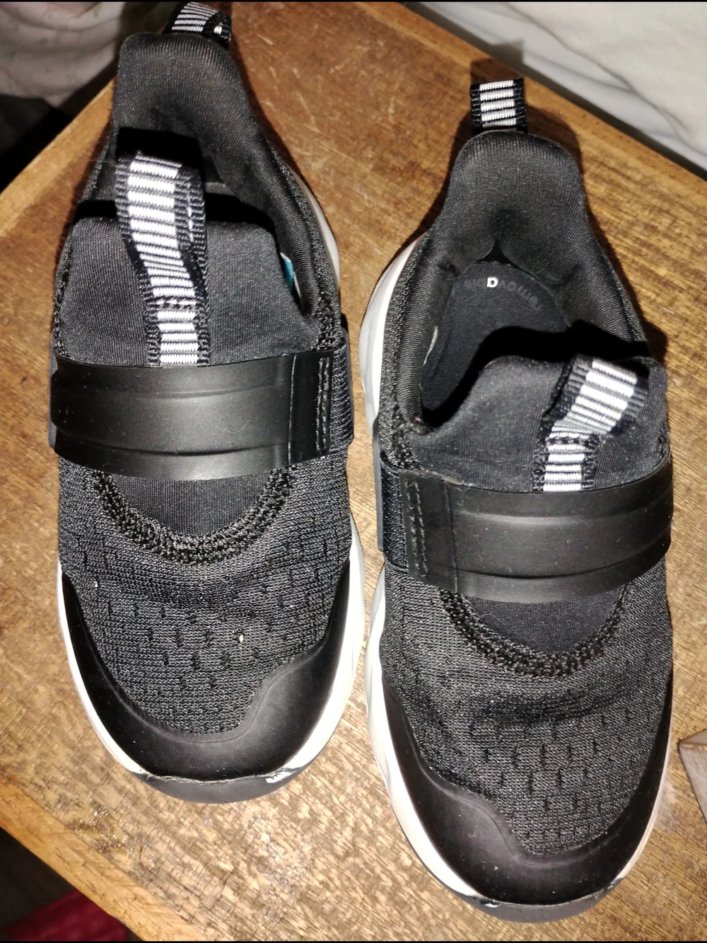 Toddler BoysSlip-On Athletic Sneakers - Black